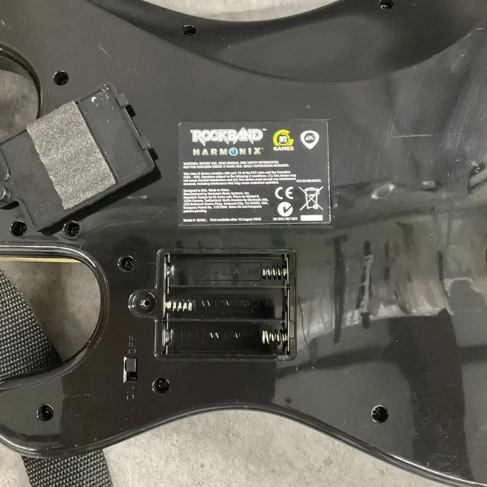 Rockband Harmonix Fender Stratocaster Xbox No Dongle